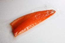 Филе лосося  на коже 3,5 кг (вакуумная упаковка)