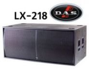 Аренда субвуферов DAS AUDIO LX-218A, Активная низкочастотная акустическая система линейного массива, (сабвуфер)