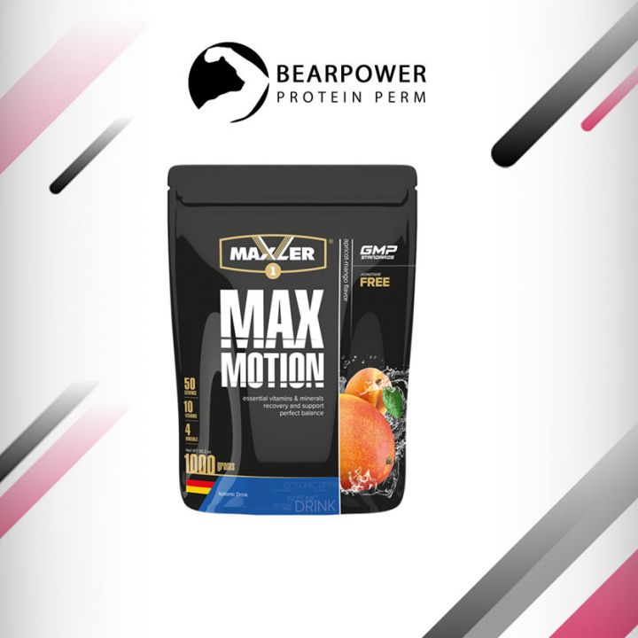 Maxler Max Motion 1000 g (bag) (Apricot Mango (Абрикосовый Манго))