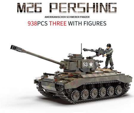 Конструктор LEGO американский танк M26 Pershing
