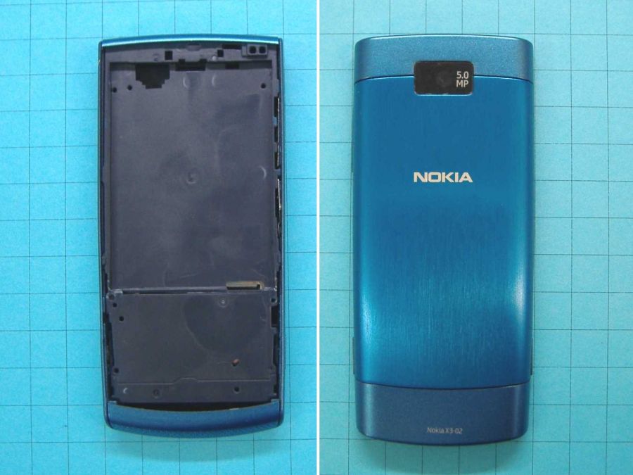 Корпус Nokia X3-02 (blue)