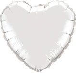 Фигура "Сердце" серебро, 32", Испания