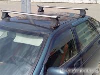 Багажник на крышу на ВАЗ 2110, 2112 (Атлант, Россия), аэродинамические дуги