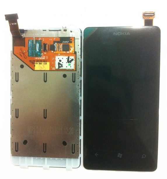LCD (Дисплей) Nokia 800 Lumia (в сборе с тачскрином) Оригинал