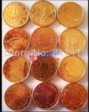 Набор монет 1 Euro Cent (12 шт)