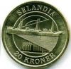 Теплоход "Зеландия" (Selandia) 20 крон Дания  2008
