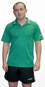 Теннисная рубашка Stiga  Uni Special (зеленый)
