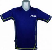Теннисная рубашка Stiga Comfort (темно-синий)