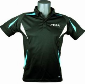Теннисная рубашка Stiga Style (черный)