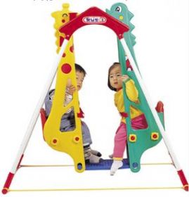 DS-710 качели "Жираф-Дракон" для двоих детей Haenim toy