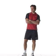 Теннисные шорты Stiga Tempo (черный/белый)