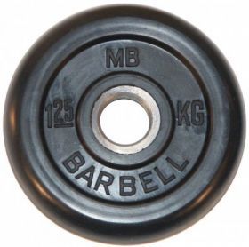 Диск обрезиненный MB Barbell 1,25 кг