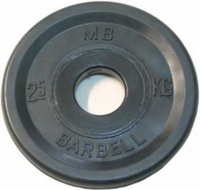 Диск обрезиненный MB Barbell 2,5 кг. (d 51 мм)