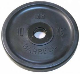 Диск обрезиненный MB Barbell 10 кг. (d 51 мм)