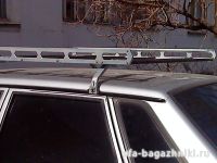Автобагажник-корзина на водостоки для ВАЗ 2113, 2114, 2115 (Жодино, Беларусь). Грузоподъемность до 50 кг.