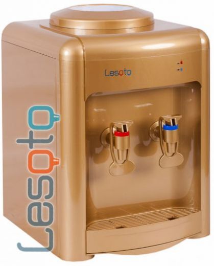 Кулер для воды Lesoto 36ТD c охлаждением. Золотой цвет
