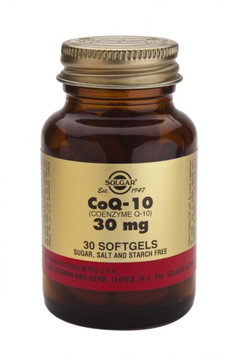 Солгар Коэнзим Q-10 30 мг (30 капсул)