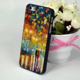 Очень красивая панель для iPhone 4 с рисунком масляной краской