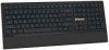 Клавиатура проводная ММ Oscar SM-660L USB B(Черный) 104+6кн, подсветка, 13 доп.фун