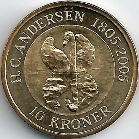 Гадкий Утенок 10 крон Дания  2005