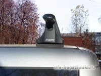Багажник на крышу Fiat Doblo, Атлант, аэродинамические дуги