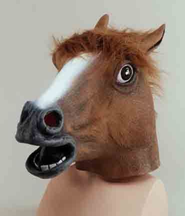 Как сделать маску из бумаги или костюм лошади для девочки и мальчика