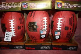 Мяч для американского футбола Wilson "The Duke" настоящий оригинал