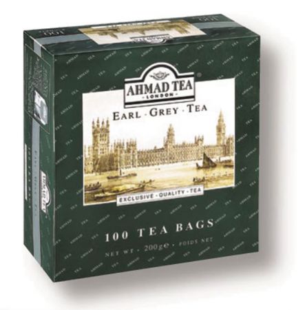 Чай чёрный Ahmad Earl grey, бергамот, 100 х 2 г.
