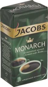 Кофе молотый Jacobs Monarch, в/у., 250 г.