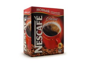 Кофе растворимый NescafeClassic, картон.уп., 500 г.