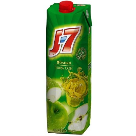 Сок J7, яблоко зеленое 0,97л