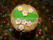 Имбирное печенье с марципаном на палочке "Нежная веточка"