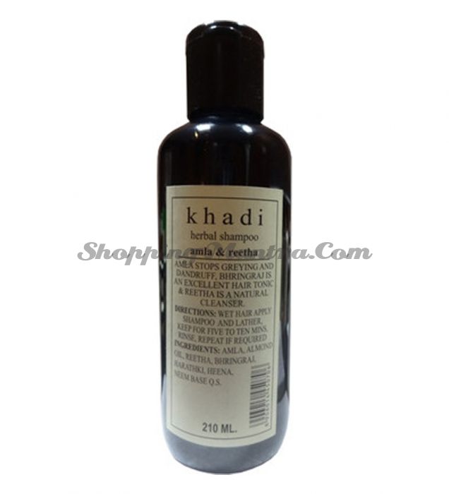 Оздоровительный шампунь Кхади Амла&Ритха / Khadi Herbal Amla&Reetha Shampoo