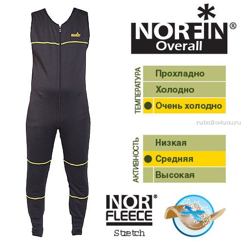 Термобельё Norfin Overall (Артикул: 3028003)
