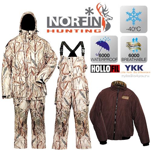 Костюм зимний Norfin Hunting North Ritz