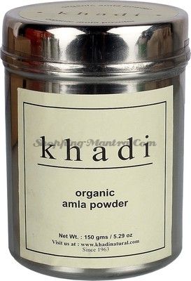 Амла в порошке для восстановления волос Кхади (Khadi Organic Pure Amla Hair Powder)