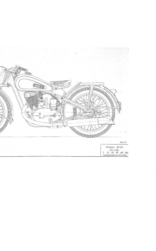Мотоцикл урал рисунок - 76 фото