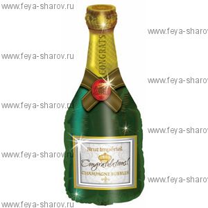 Шар "Бутылка Шампанского" 94 см
