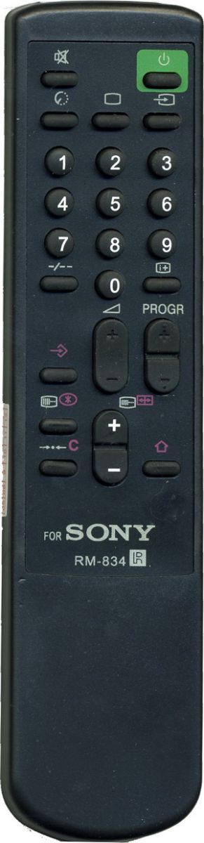 Пульт для Sony RM-834 (TV, с настройкой) (KV-M1400K, KV-M2101K, KV-M2155K)