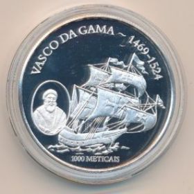 Васко Де Гама 1000 метикал Мозамбик 2004