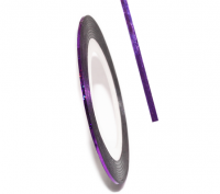 Декоративная самоклеющаяся лента (0,8 мм) №16 Цвет: пурпурный