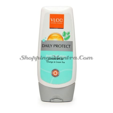 Лосьон для ежедневного ухода и защиты кожи лица SPF15 VLCC (Daily Protect Anti Pollution Lotion)