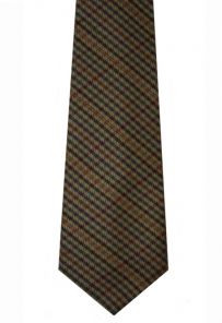 Традиционный шотландский твидовый галстук 100% шерсть , расцветка Ednam Эднам