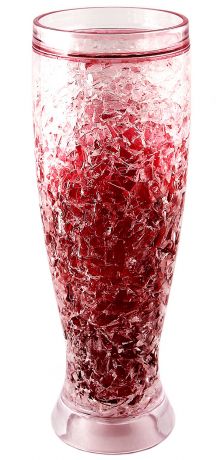Ледяной бокал (красный)
