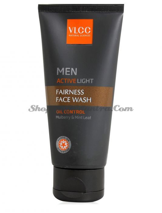 Очищающий гель для мужчин VLCC Men Active Light Face Wash
