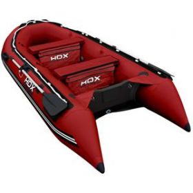 Лодка HDX надувная, модель OXYGEN 330 AL, цвет красный
