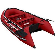 Лодка HDX надувная, модель OXYGEN 300 AL, цвет красный