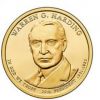 29-й президент США Уоррен Гардинг( Warren Harding (1921-1923)) 1 доллар США 2014 Монетный двор на выбор