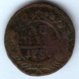 деньга 1752 г. редкий год