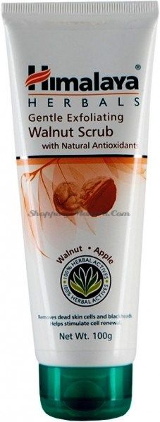 Мягкий скраб для лица Грецкий орех&Яблоко Хималая / Himalaya Gentle Exfoliating Walnut Scrub